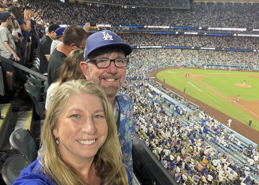 Lisa and Steve selfie.
